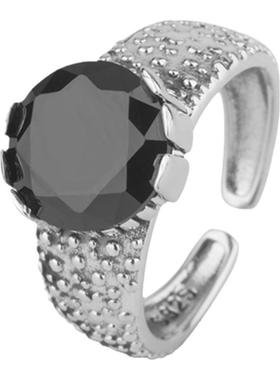 庭祥s925纯银饰复古女节日戒指