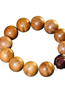 金田池金丝楠木招财貔貅好运佛珠