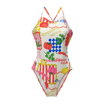 2025新款RS旗舰莱卡连体泳衣女