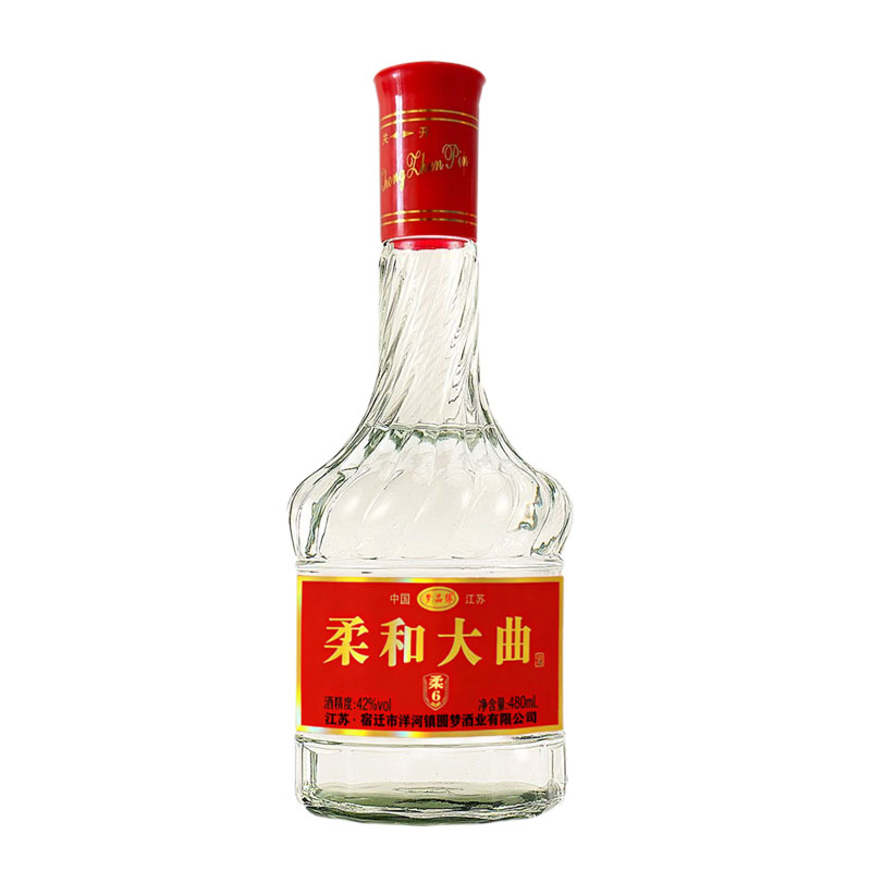 柔和大曲酒42度浓香型白酒粮食酒