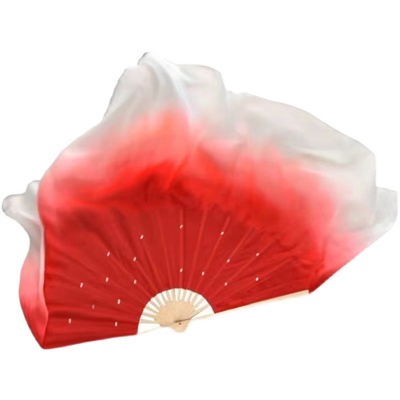 真丝舞蹈扇子秧歌扇量大批发