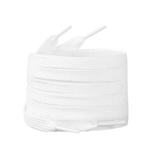 板鞋白色鞋带女款双层适配阿迪贝壳头小白鞋扁平黑色鞋带绳男款