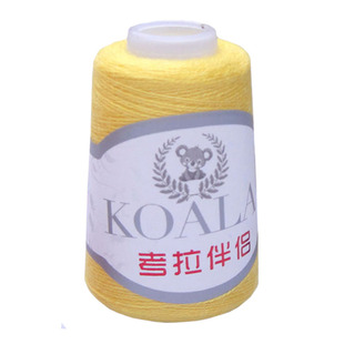 考拉伴侣线 山羊绒貂绒弹力配线弹性线6+6高档马海毛搭线毛线手织
