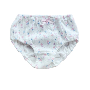 儿童内裤纯棉女孩宝宝面包裤居家夏季女童三角裤防走光不夹PP新款