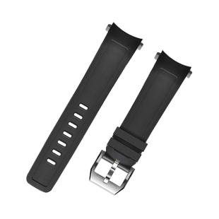 适配IWC万国海洋时计表带胶带原装IW3568 IW3767氟橡胶手表带22mm