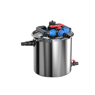 鱼池过滤器循环系统锦鲤池塘室外大型外置不锈钢过滤桶水池净化器