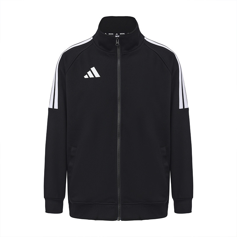 【自营】Adidas阿迪达斯外套春秋季男款经典三条杠休闲立领夹克衫