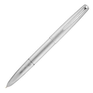 Hero/英雄官方旗舰店100型钢笔14k金笔尖经典老款0.5mm全钢男士礼物送礼盒装暗尖练字