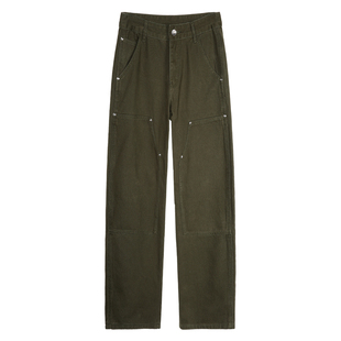 ALLIN cleanfit微喇牛仔裤男春秋修身vibe美式高街裤子男生直筒裤