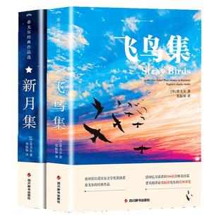 当当网 新月集+飞鸟集【全2册】中英对照注释版未删减英汉对照版双语世界文学小说名著经典英语读物故事书籍中小学生课外阅读经典