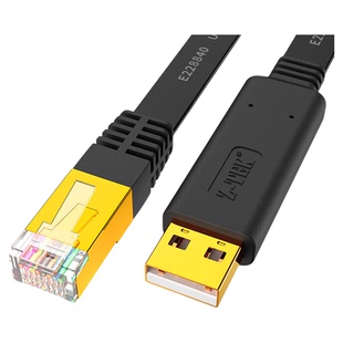 Z-TEK力特usb转console调试线交换机配置线rj45串口线rs232路由器