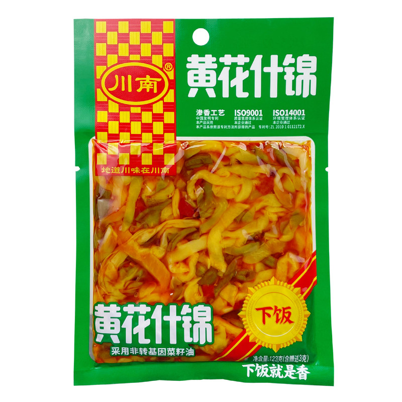 川南爽脆开味菜三丝下饭菜豇豆