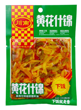 川南爽脆开味菜三丝下饭菜豇豆