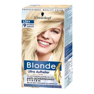 施华蔻Blonde漂发剂白金漂染强力褪色剂去黄不伤发漂粉脱色漂浅霜