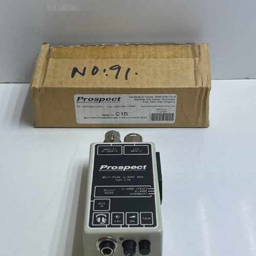 Prospect C1B Belt Pack 4 Wire Box