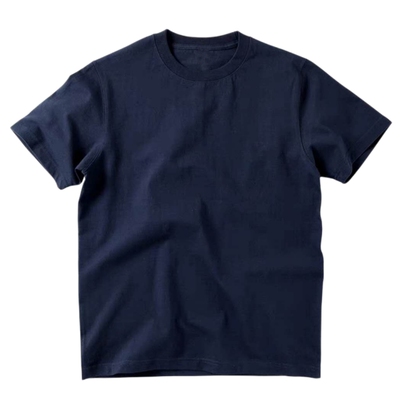 YUXIAN美式复古无缝筒织270G短袖