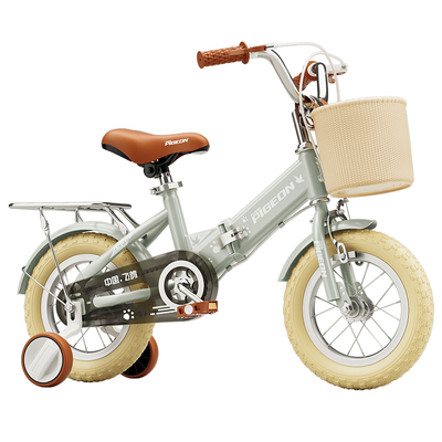 飞鸽儿童自行车折叠女孩3一6-7-10岁宝宝脚踏车男孩单车女单车