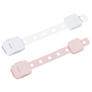 曼龙儿童安全锁防护锁宝宝推拉柜子开门锁婴儿对开锁抽屉冰箱锁