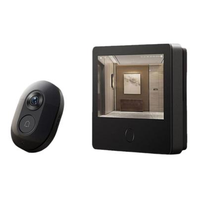 小米智能猫眼2家用可视门铃监控摄像头360度全景高清夜视带显示屏