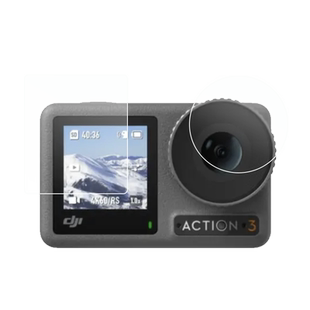 适用于DJI大疆Action6钢化膜Osmo Action5灵眸运动相机贴膜六代摄像机屏幕膜Action3/Action4镜头膜大疆配件