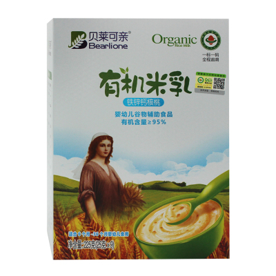有机米乳婴幼儿辅食宝宝米粉米糊