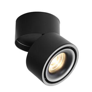 已接入米家APP智能调光黑色明装射灯led筒灯洗墙灯调角度COB北欧