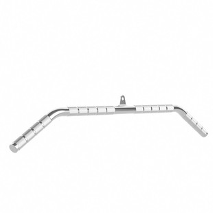 大七不锈钢高位下拉杆把手坐姿划船把手大飞鸟健身器材龙门架配件