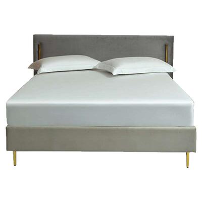 纯色A类抗菌加高床床垫床罩罩米5X200cm保护纯棉厚白色单件套笠1