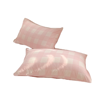 纯棉水洗棉枕套一对装家用48cmx74cm单个枕头套子全棉枕芯内胆套