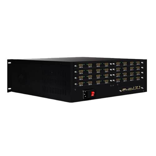 多屏无缝混合网络解码监控拼接处理器HDMI4K矩阵