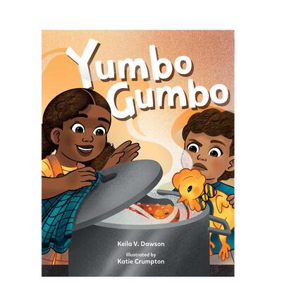 【预售】云宝浓汤（讲故事数学）英文儿童绘本虚构类进口原版外版书精装3-6周岁Yumbo Gumbo  (Storytelling Math)Keila V. Daws