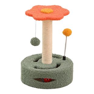 猫爬架猫窝猫树一体小型抓柱幼猫玩具抓板剑麻绳猫架子小户型跳台