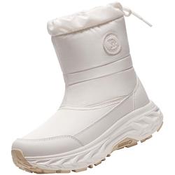 骆驼雪地靴女鞋2025冬季新款户外短靴子