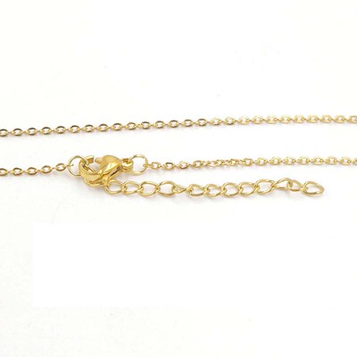 不锈钢链条项链简约CH