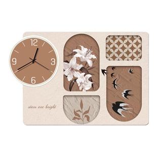 法式复古电表箱装饰画中古风挂画推拉翻盖电闸开关盒弱电箱遮挡画