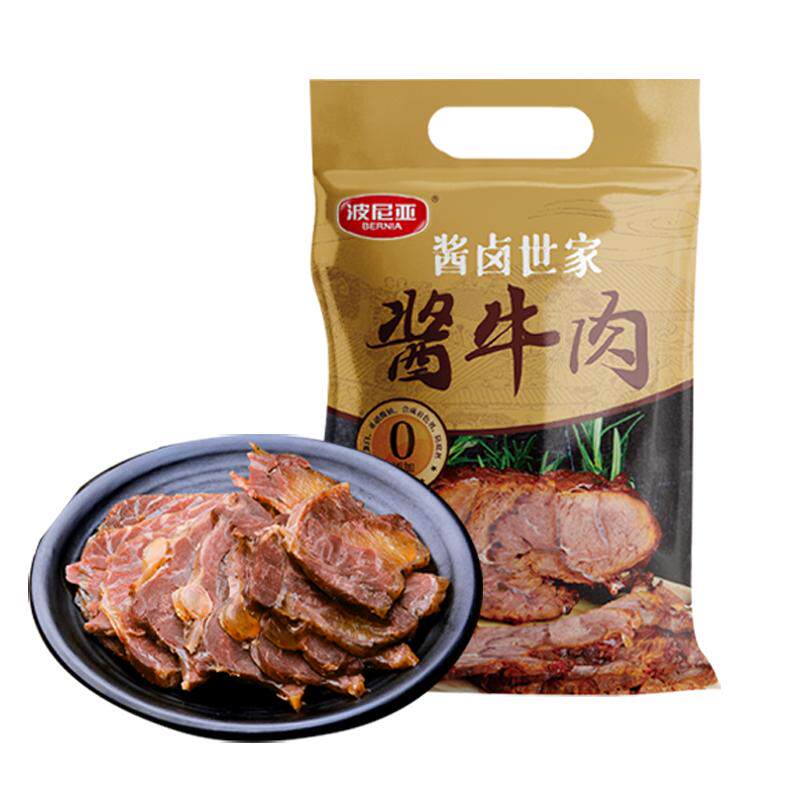 波尼亚酱牛肉真空即食140g*2袋
