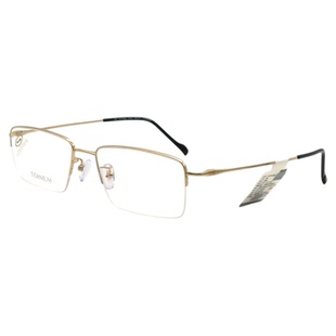 思柏（STEPPER）眼镜框男女款半框钛材时尚近视眼镜架SI-71024