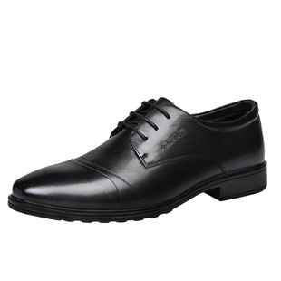 奥康棉皮鞋男款冬季加绒男鞋秋冬款2026新款男士商务正装真皮棉鞋