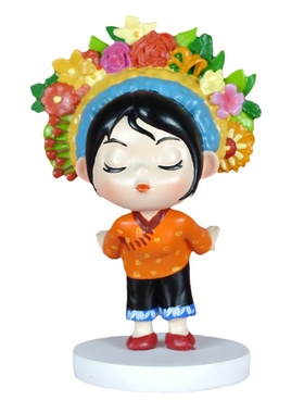 福建泉州厦门旅游文创簪花摆件