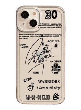 nba球星适用华为pura80手机壳mate70pro金州勇士nova14新款13荣耀400库里签名300男200软x60保护套50外magic7