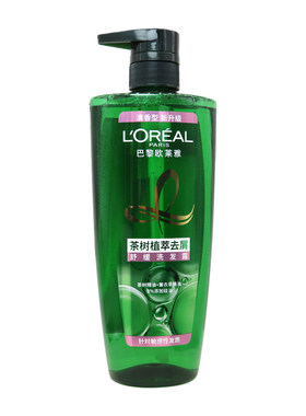 欧莱雅茶树植萃控油去屑洗发水
