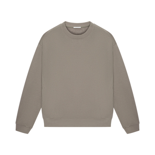 nice rice好饭 26春季新品400G宽松落肩袖肌理感圆领卫衣NIC04058