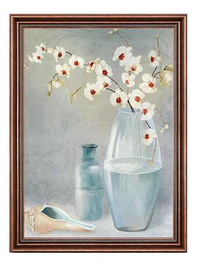 若素家居馆餐厅客厅简美是壁画