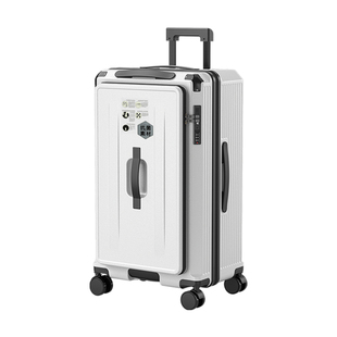 大嘴猴侧开口行李箱20寸大容量可扩容拉杆箱旅行密码箱前置开口24