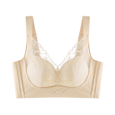 【云岫】美思大胸显小全罩杯薄款无钢圈收副乳防下垂文胸DB6171-A