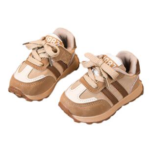 儿童运动鞋2025新款秋冬跑步鞋3-6-12岁男童女童鞋防滑保暖阿甘鞋