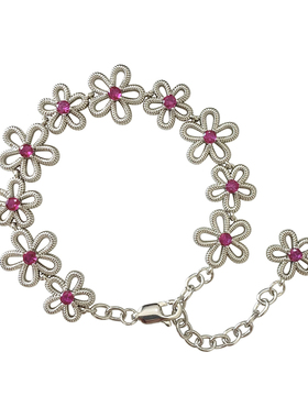 nicedream莓果镂空小花手链