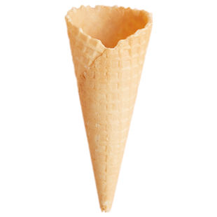 商用新款冰淇淋脆皮甜筒脆筒热奶宝蛋筒冰激凌平口脆皮筒雪糕筒