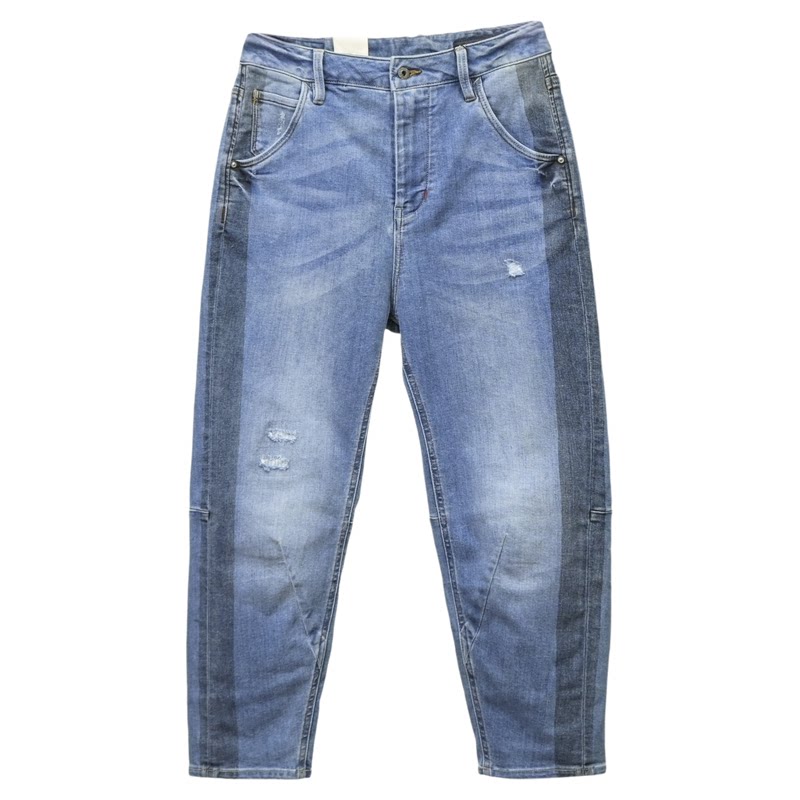 ABLEJEANS女牛仔裤八分妈咪裤