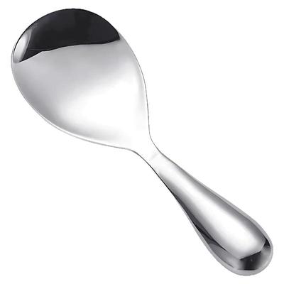 不锈钢特厚长柄不粘饭饭勺